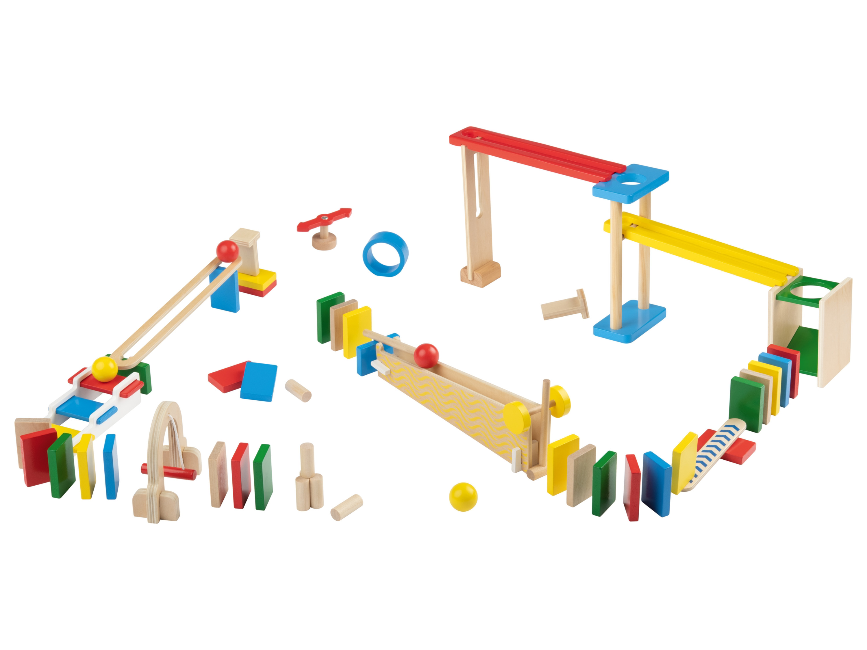 Playtive Tor kulkowy z drewna Domino