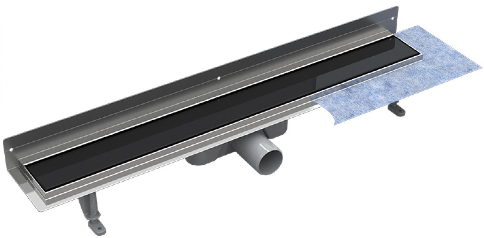 Darmowa Dostawa - Odpływ prysznicowy 80 cm Besco Virgo Next Black OL80VNB