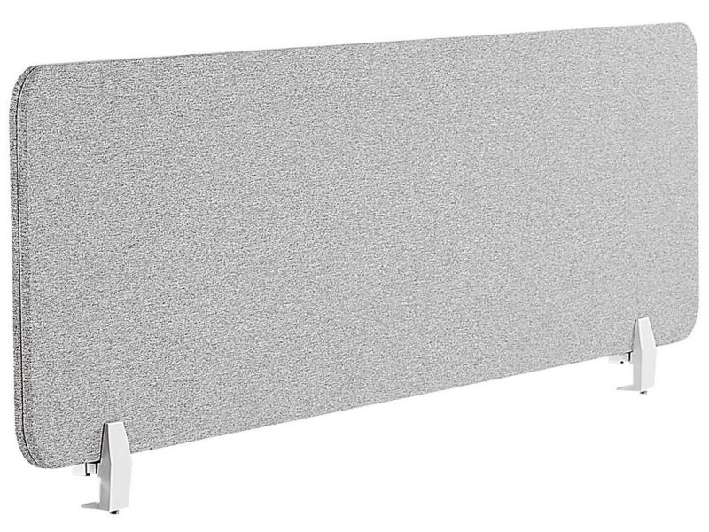 Przegroda biurkowa Jasnoszary Wally 130 x 2 cm 1 szt.