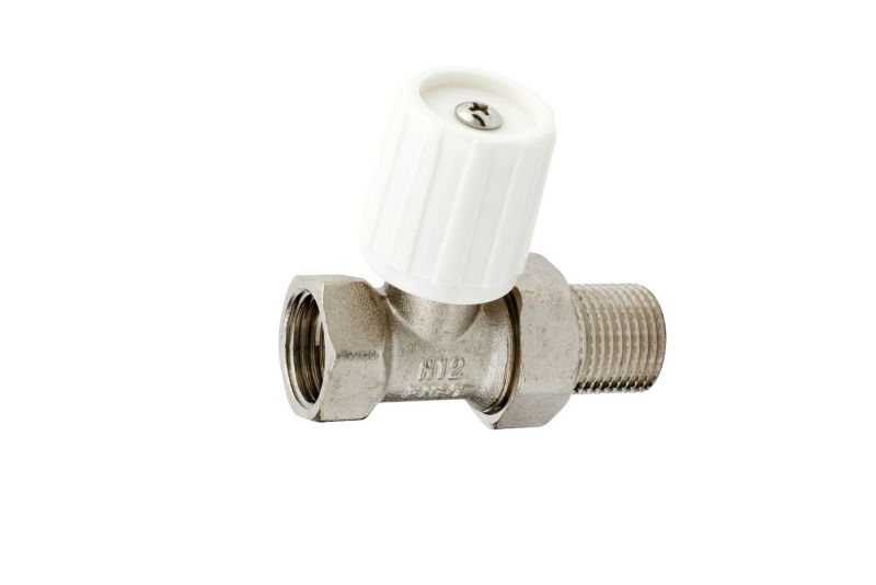 Zawór ręczny zasilajacy prosty 1/2"