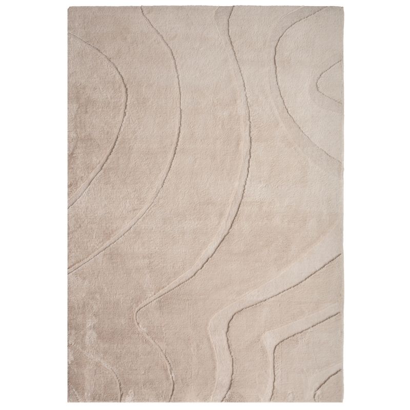 Dywan 120 x 170 cm Rabbit Malmo 3D e-floor puszysty ciemny beżowy 1 szt