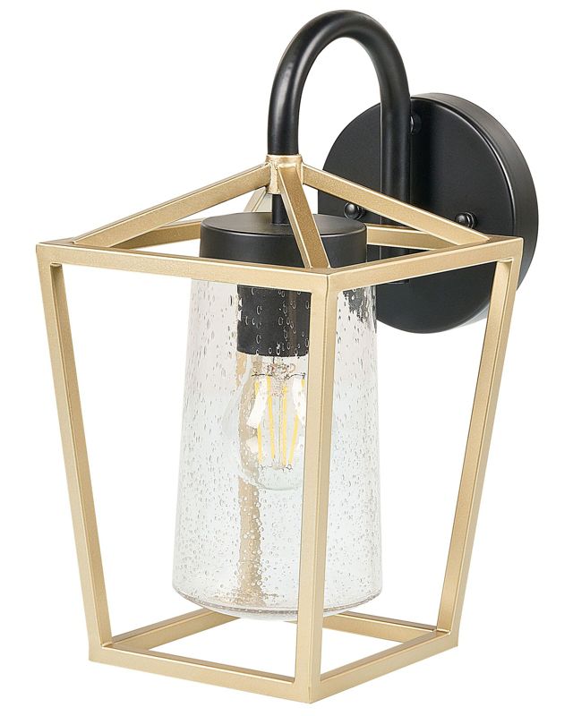 Lampa ścienna ogrodowa Ordie 33 cm Złoty 1 szt.