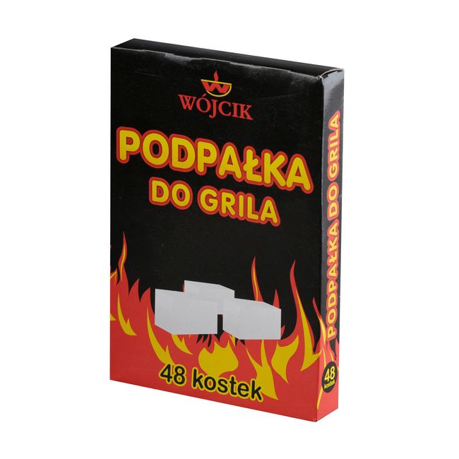 Podpałka biała 48 kostek