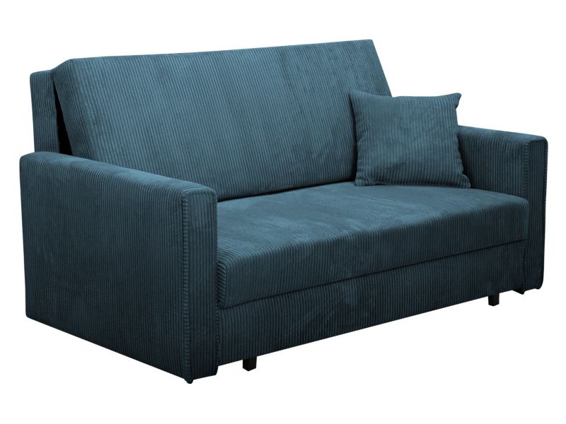 Kanapa MIRJAN 24 rozkładana Viva Bis Premium Sztruks III kobaltowy 1 szt.