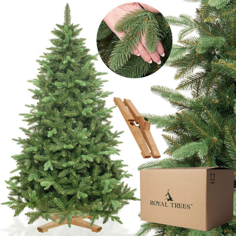 Choinka sztuczna Premium Royal Trees Springos 180 cm świerk syberyjski, drzewko świąteczne 1 szt.