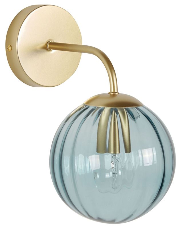 Lampa ścienna Boomi Metal Niebieski 1 szt.