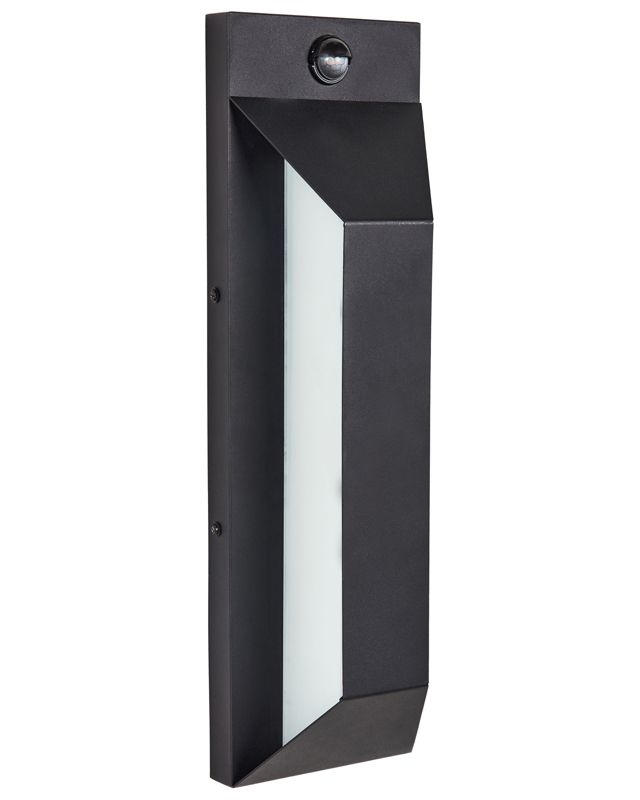Lampa ścienna ogrodowa LED Mawza Z czujnikiem ruchu Czarny 1 szt.