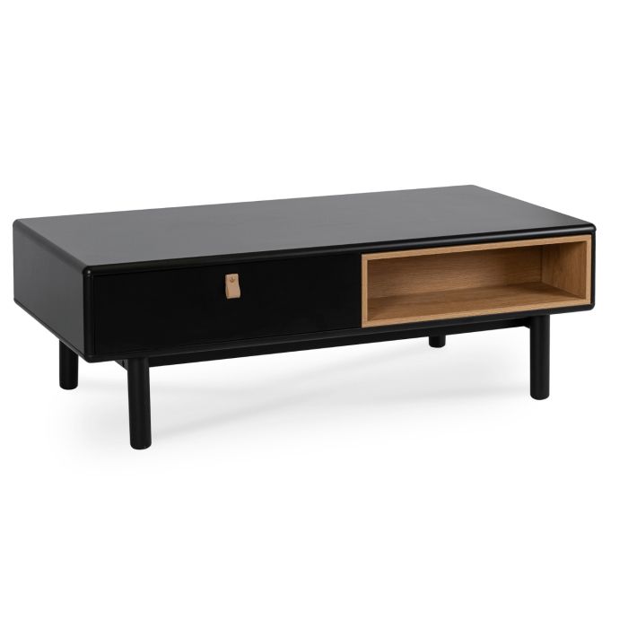 Ława do Salonu Ares 120 cm Mebel Elite Czarna 1 szt