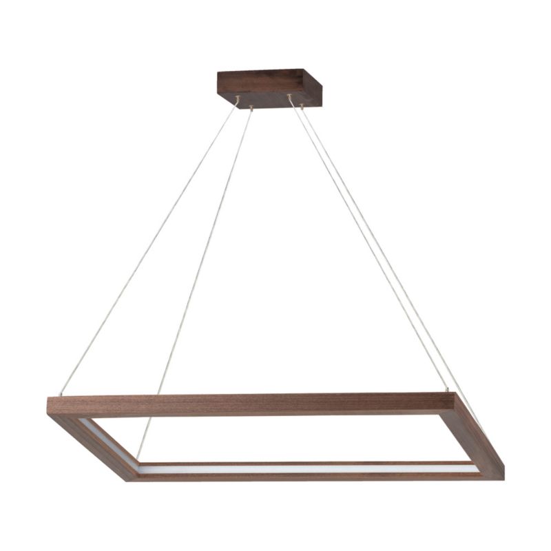 Drewniana Lampa Wisząca SPOT Light 1xLED 31.5W Drewno Bukowe Orzechowe FSC, Polski Producent, 1 szt.