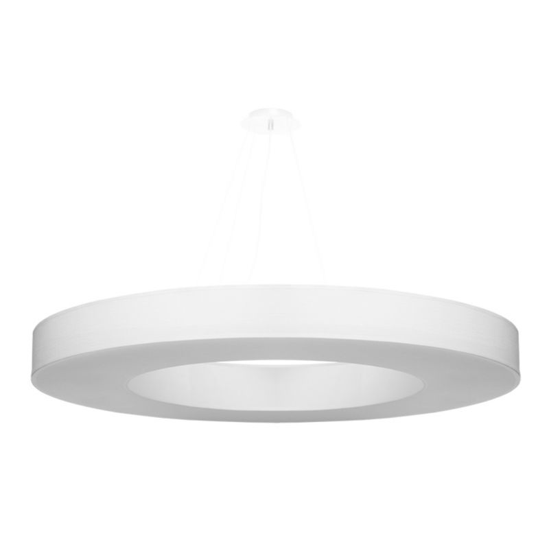 Żyrandol Sollux Lighting SATURNO SLIM 90 biały 1 szt.