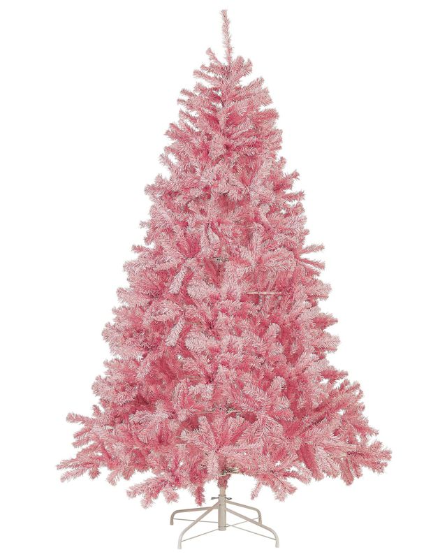Sztuczna choinka 210 cm różowa Farnham 1 szt.