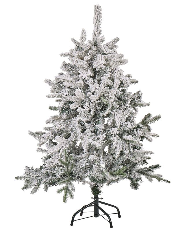 Ośnieżona sztuczna choinka 120 cm biała Tomichi 1 szt.