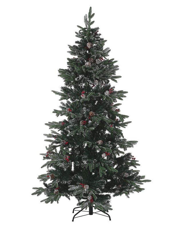 Ośnieżona sztuczna choinka 180 cm zielona Denali 1 szt.