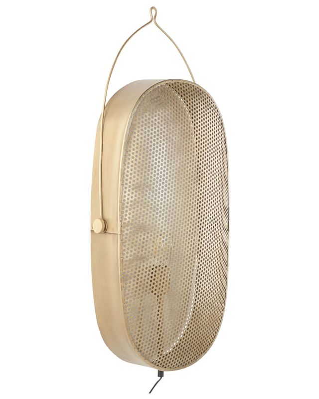 Lampa ścienna Kunthi Metal Mosiężny 1 szt.