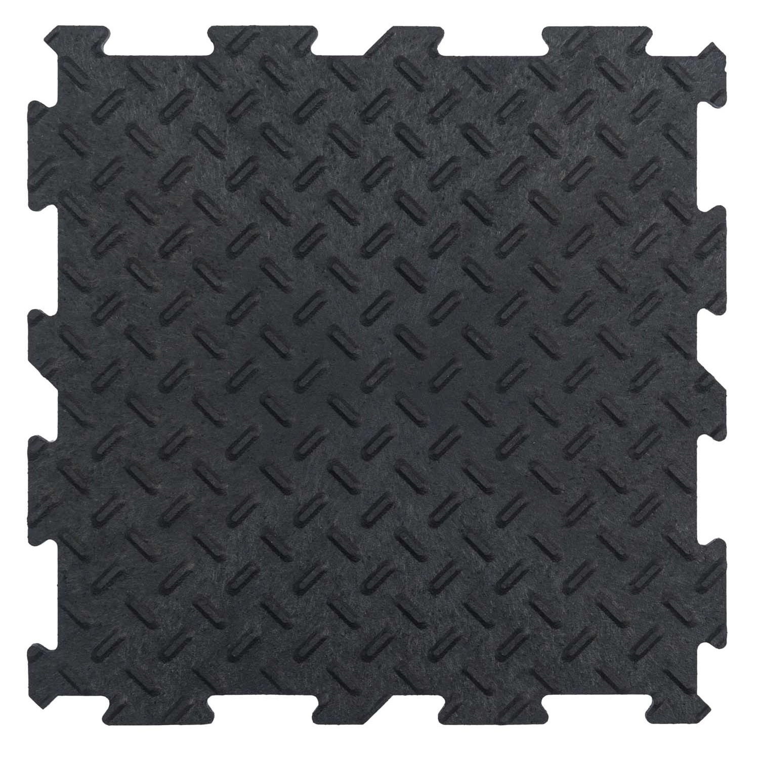 Płyta recyklingowa Alpha Tile czarny - 30 x 30 cm