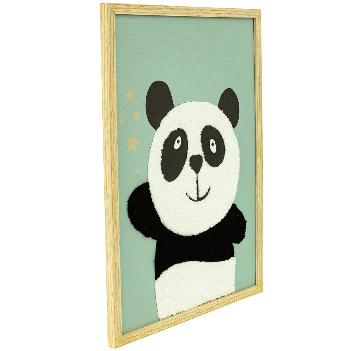 Oprawiony wydruk na płótnie panda "Andy" 30x40cm DB