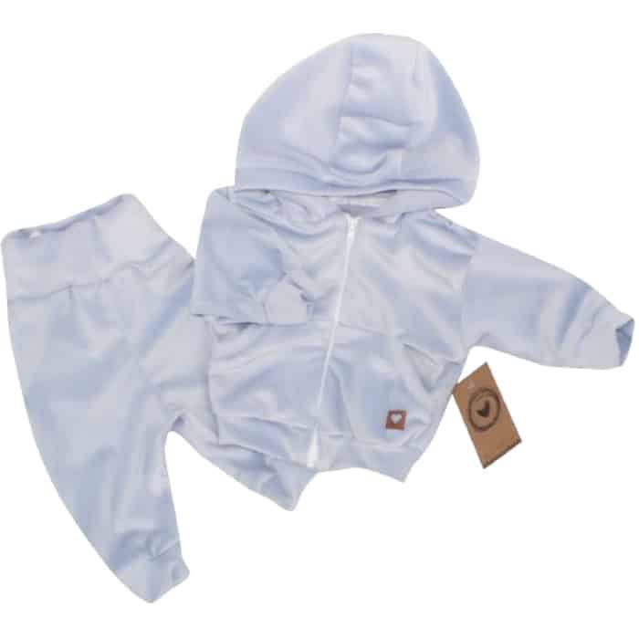 DRES NIEMOWLĘCY WELUROWY NIEBIESKI ZZ - 62
