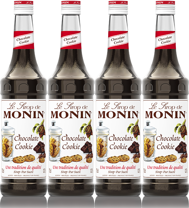 4x Syrop Monin, ciastko czekoladowe, 700ml