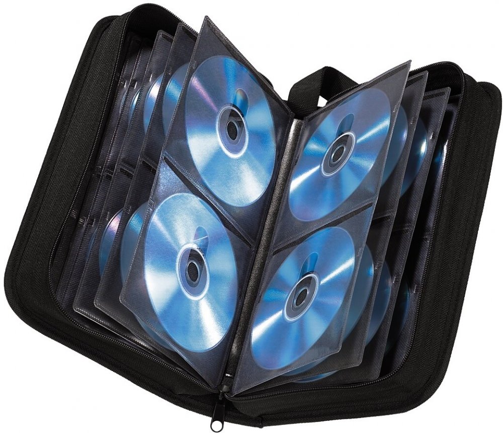 Etui na płyty Hama CD-Wallet 104 CD, 295x170x80mm, czarny