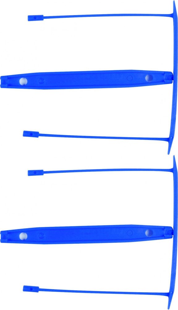 2x Klips archiwizacyjny Q-connect, 9 cm, 1 sztuka, niebieski