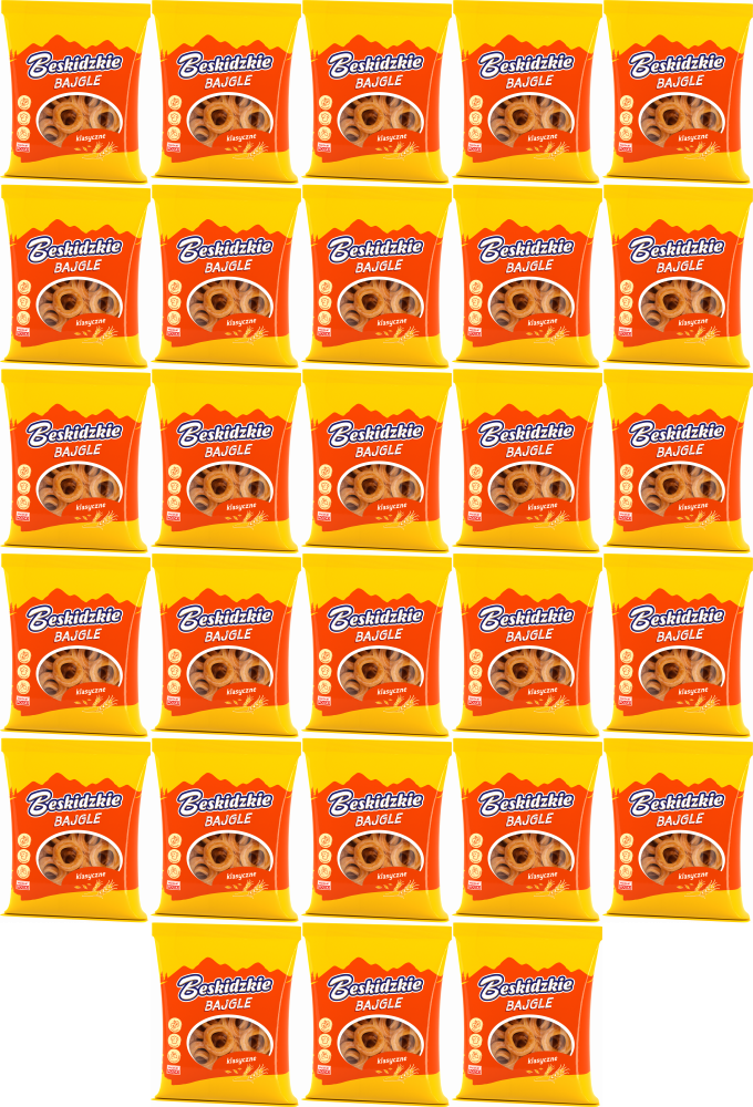 28x Beskidzkie Bajgle Aksam, klasyczne, 200g