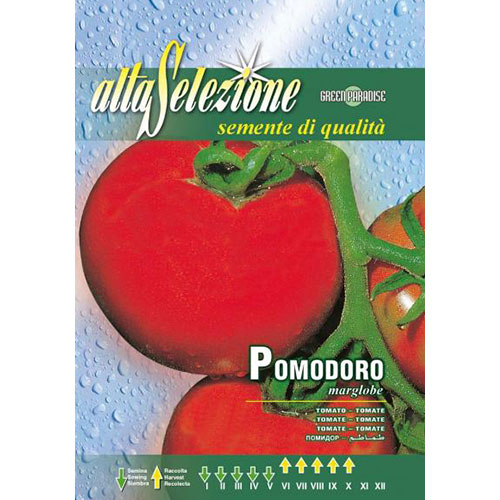 1 pac, Roșie Marglobe - Semințe: Mod de ambalare: 1.3 g