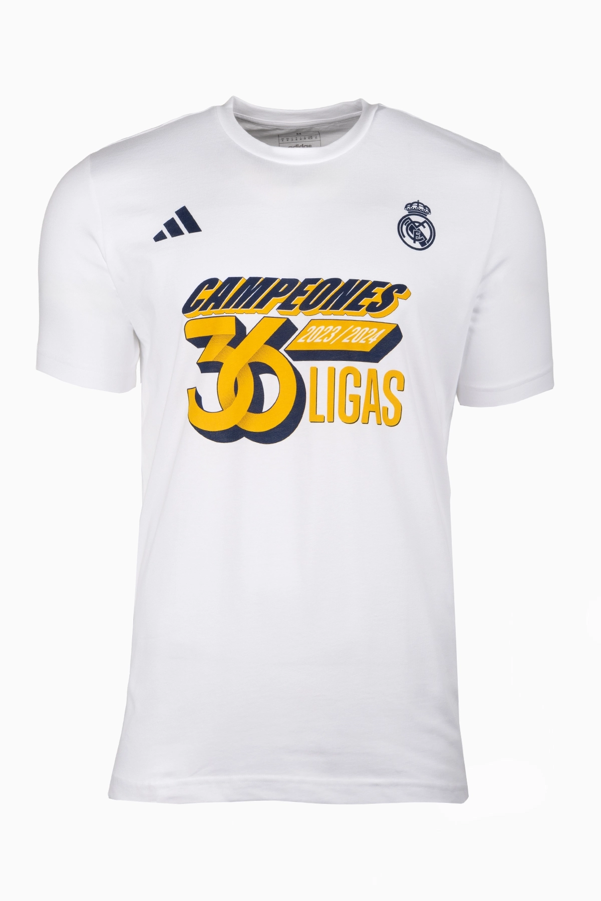Koszulka adidas Real Madryt 24/25 La Liga Winner - Biały