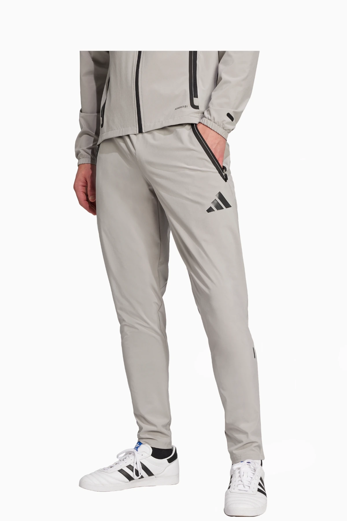 Spodnie adidas Tiro 25 Competition Vis Tech Travel - Szary