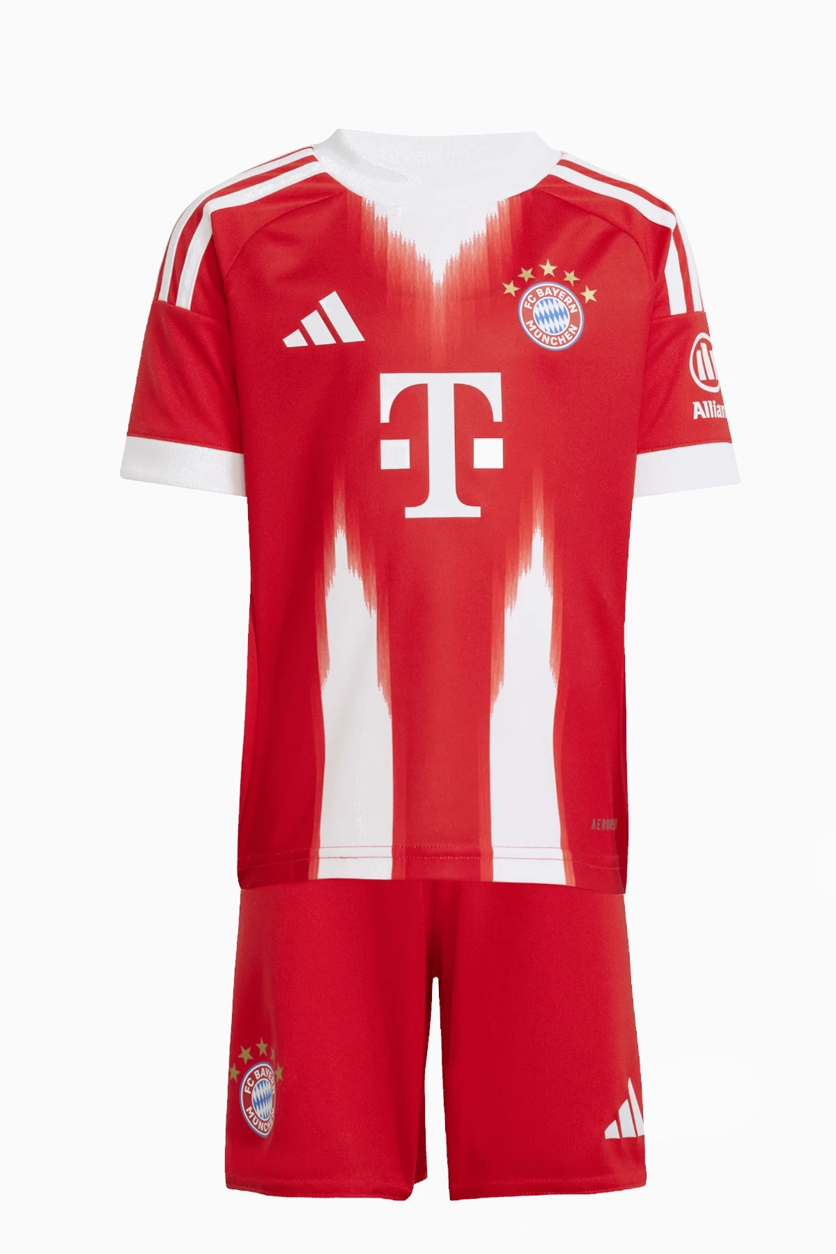 Komplet adidas FC Bayern 25/26 Domowy Małe Dzieci - Czerwony