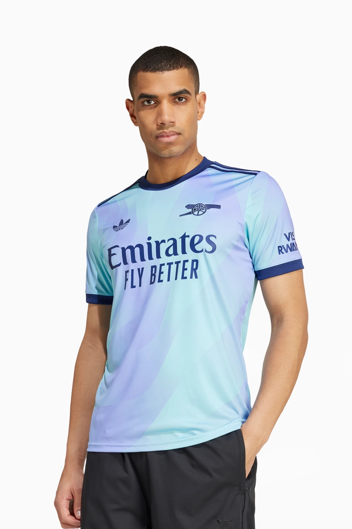 Koszulka adidas Arsenal FC 24/25 Trzecia Replica - Błękitny