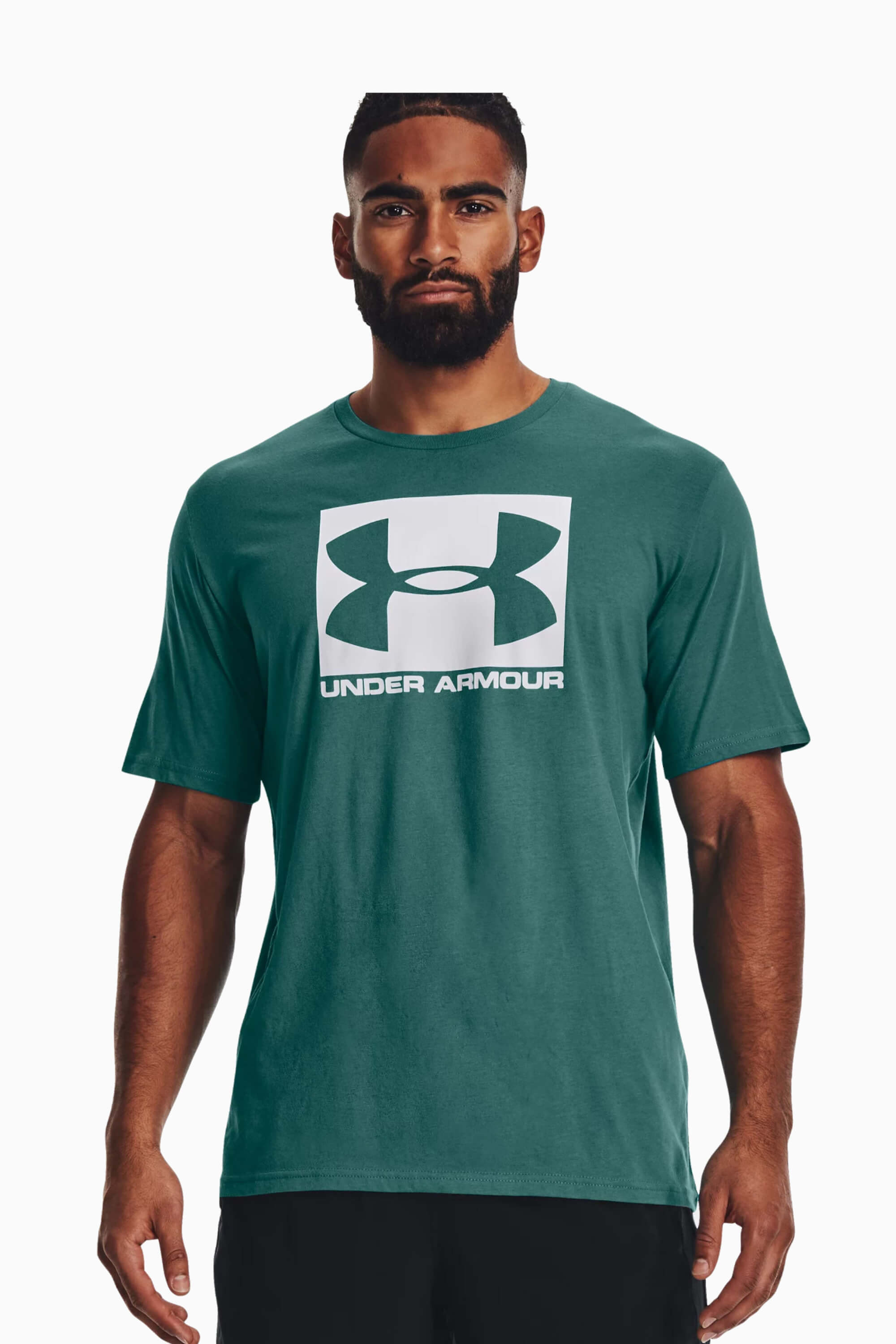 Koszulka Under Armour Boxed Sportstyle - Zielony