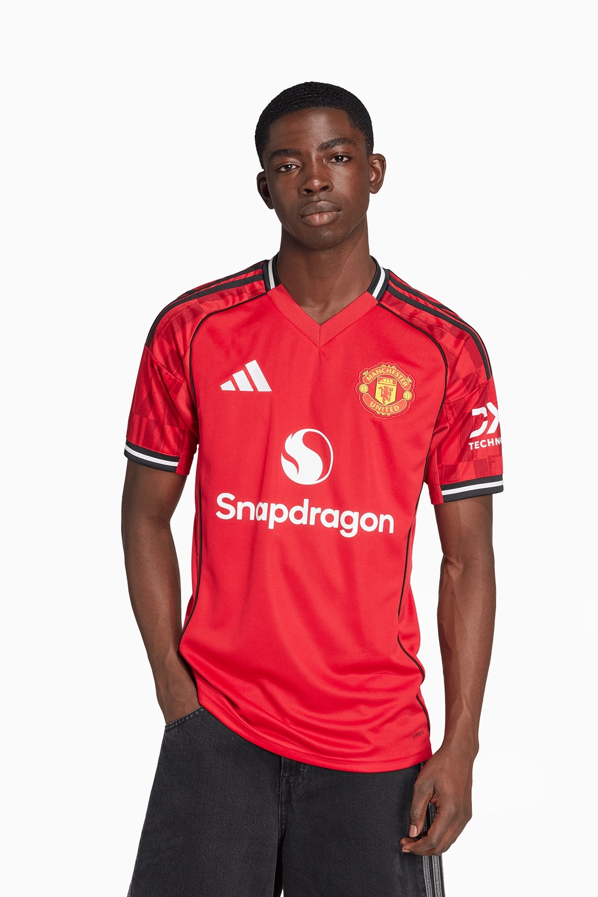 Koszulka adidas Manchester United 25/26 Domowa Replica - Czerwony