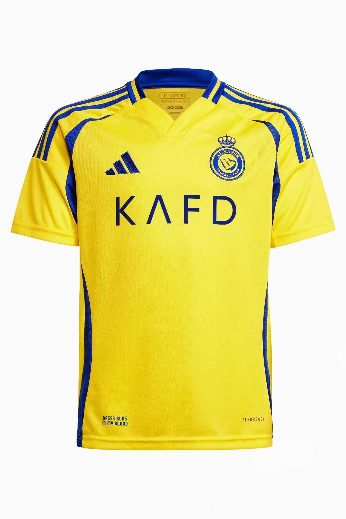 Koszulka adidas Al-Nassr 24/25 Domowa Replica Junior - Żółty