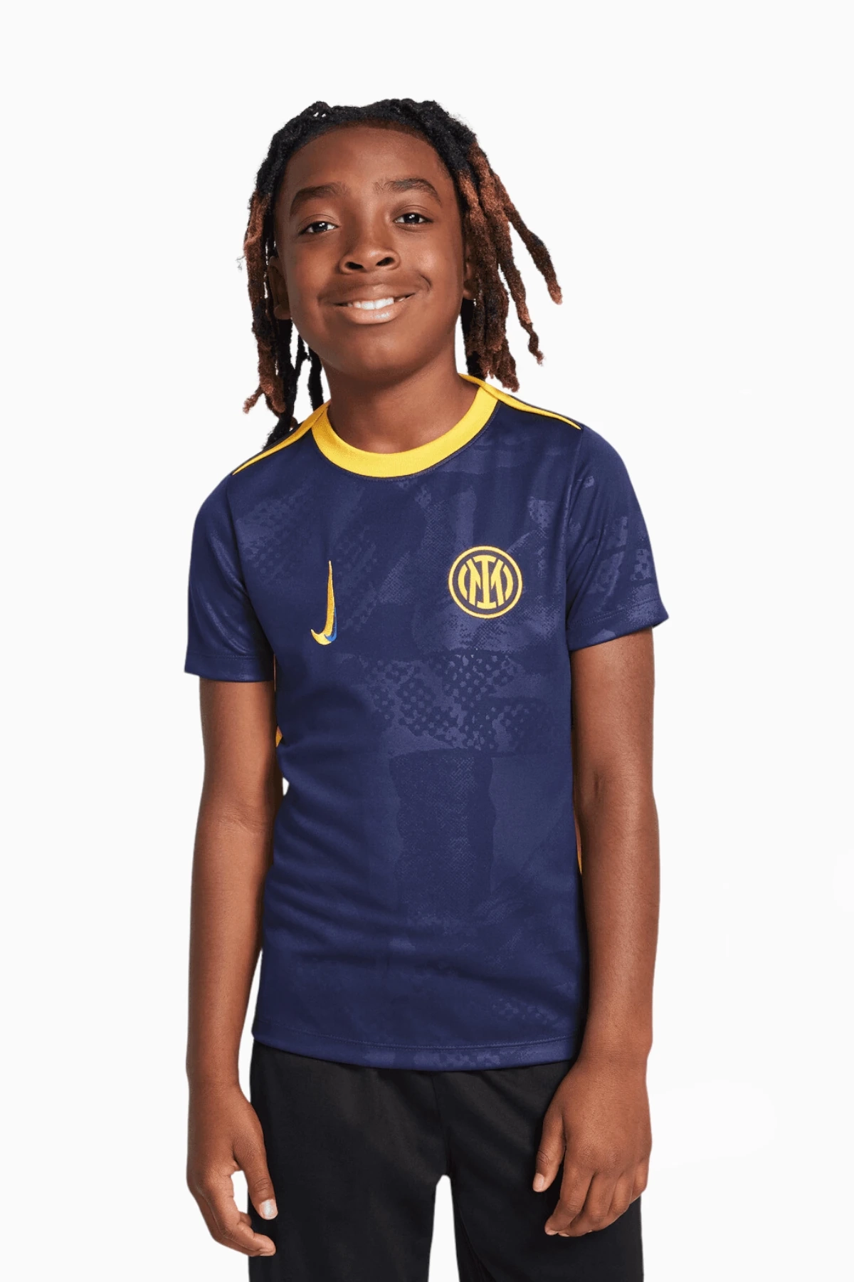Koszulka Nike Inter Mediolan 24/25 Pre-Match Junior - Granatowy