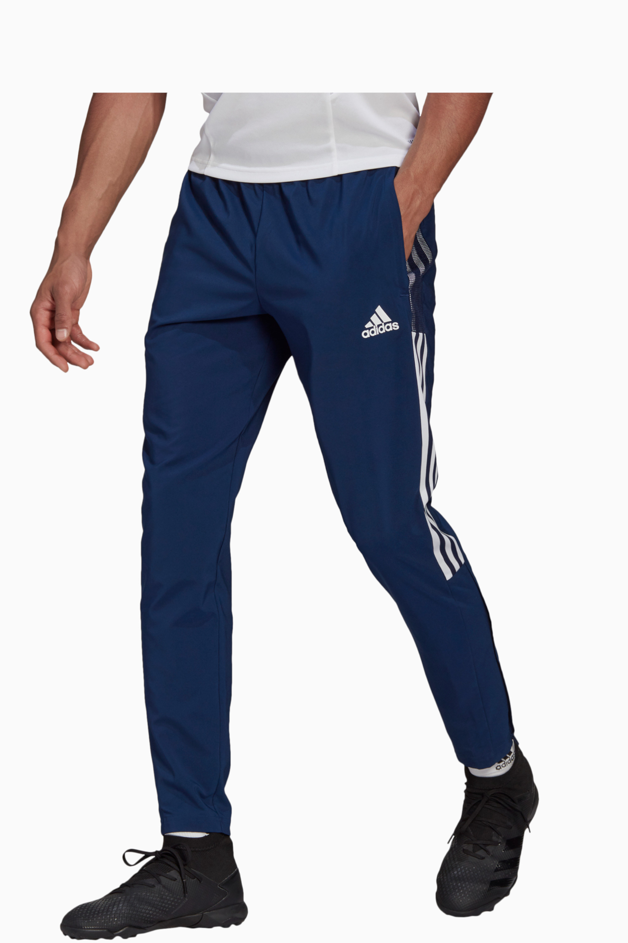 Spodnie adidas Tiro 21 Woven - Niebieski
