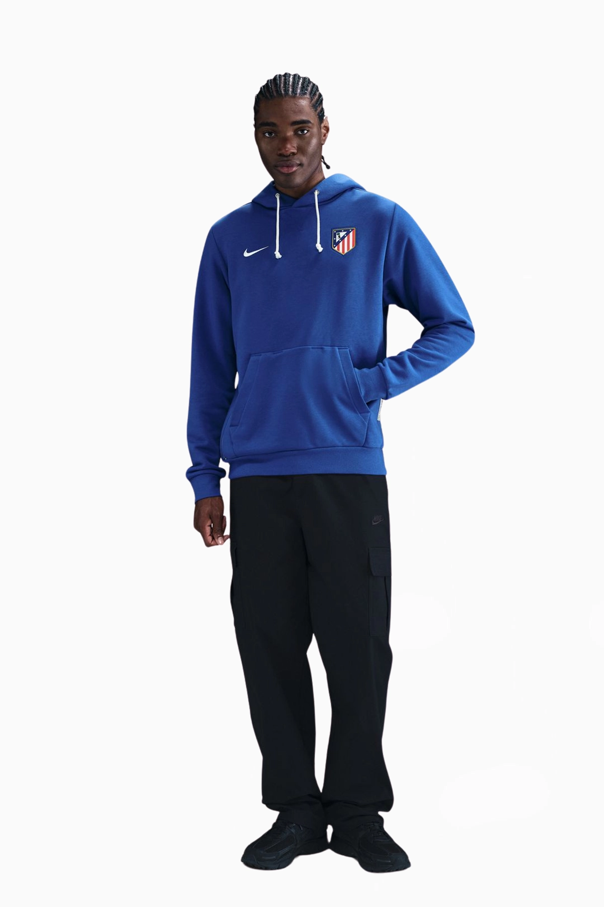 Bluza z kapturem Nike Atletico Madryt 25/26 Standard Issue - Niebieski
