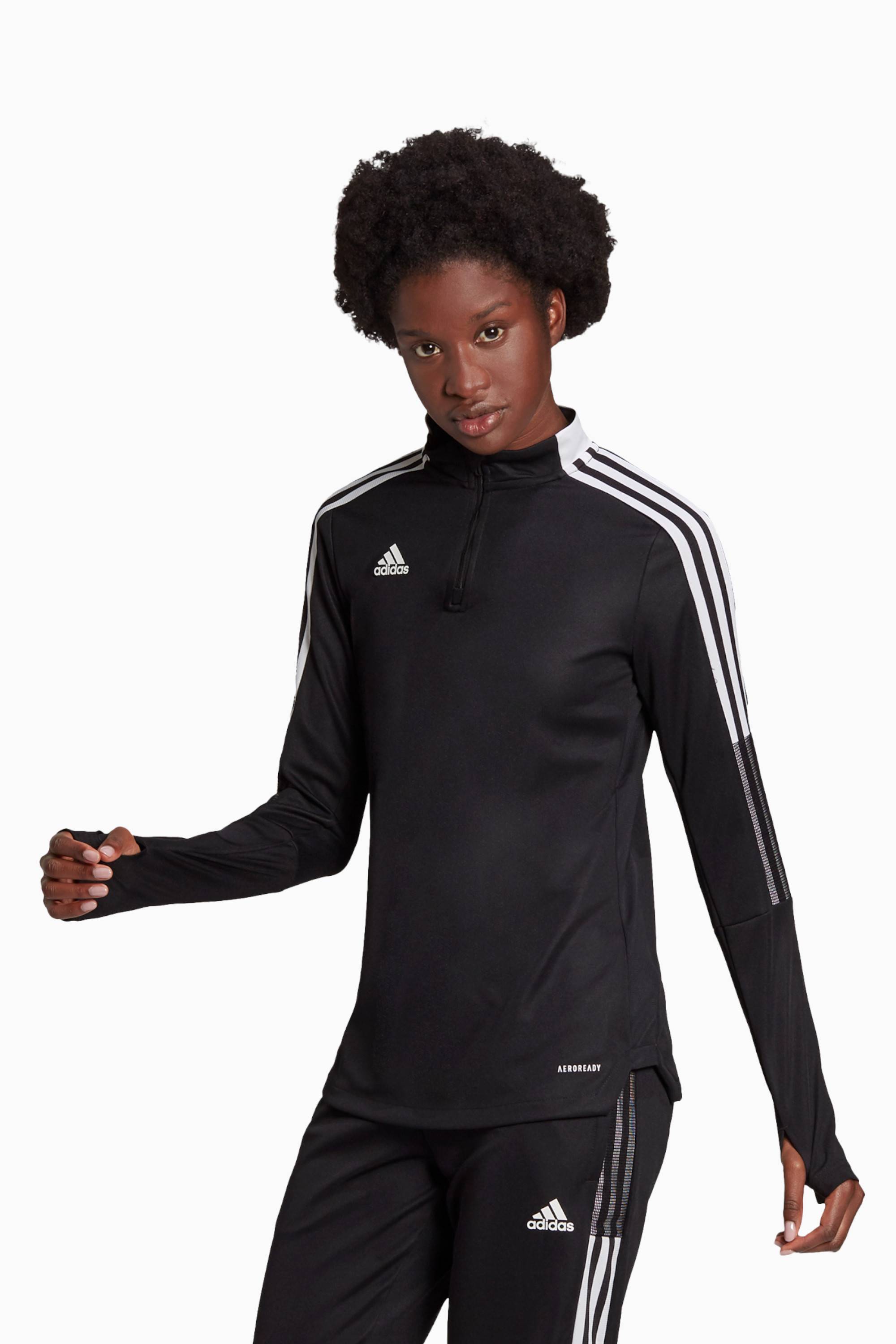 Bluza adidas Tiro 21 Training Top Damska - Czarny