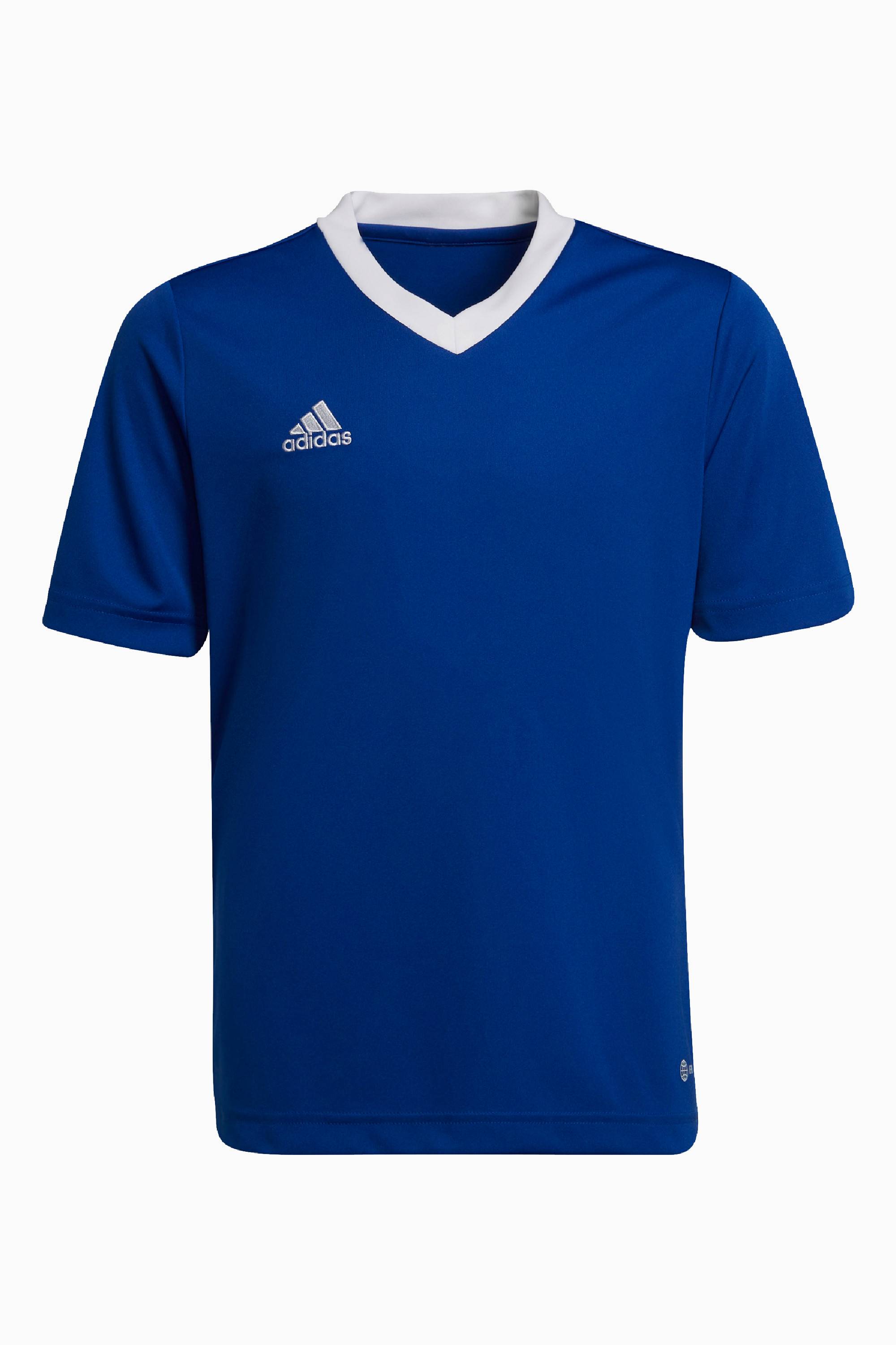 Koszulka adidas Entrada 22 Junior - Niebieski