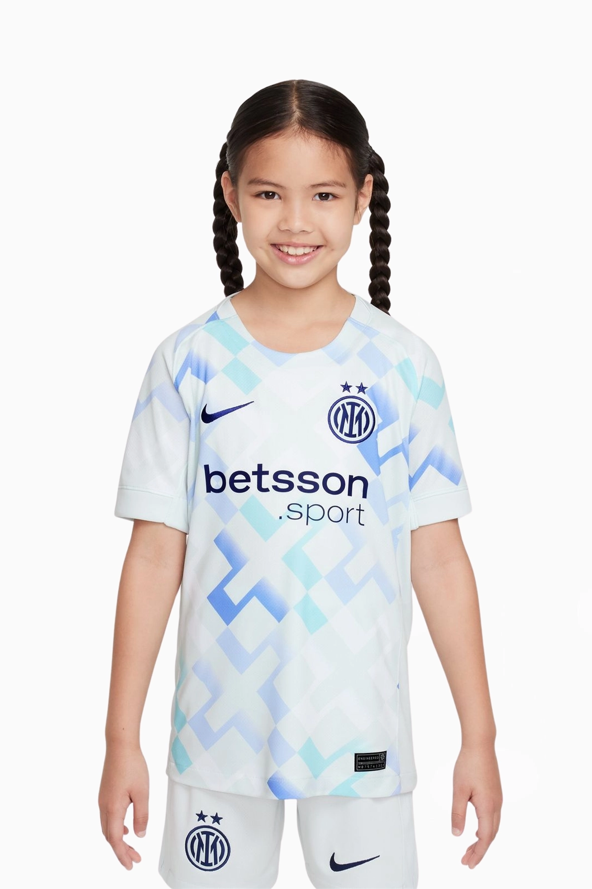 Koszulka Nike Inter Mediolan 25/26 Wyjazdowa Stadium Junior - Biały