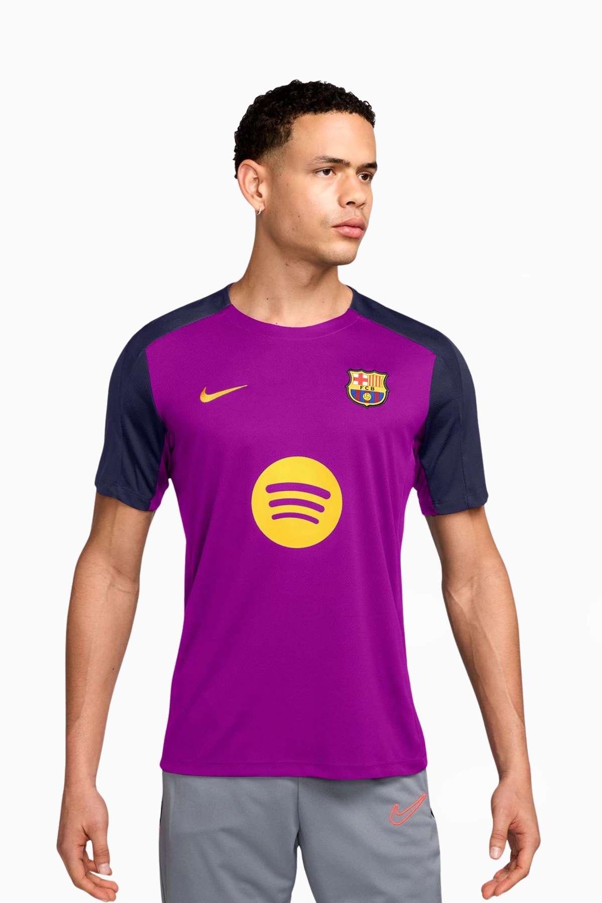 Koszulka Nike FC Barcelona 24/25 Strike - Fioletowy