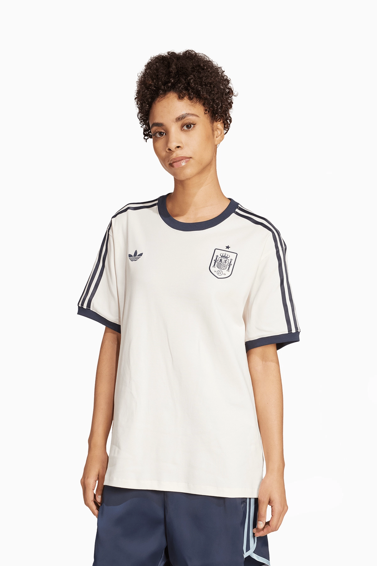 Koszulka Reprezentacji Hiszpanii adidas 2025 Tee Damska - Biały