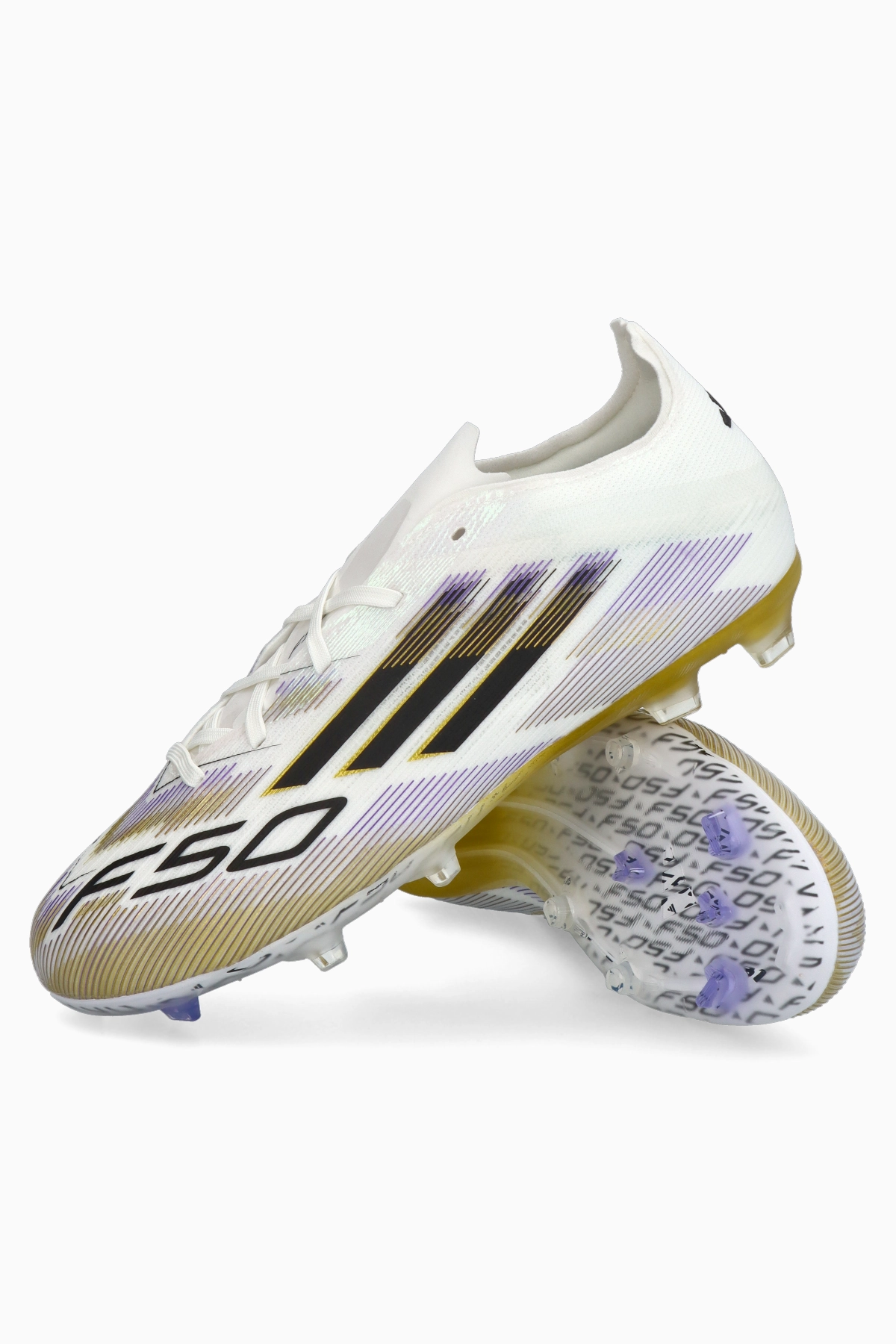 Korki adidas F50 Elite FG Junior - Biały