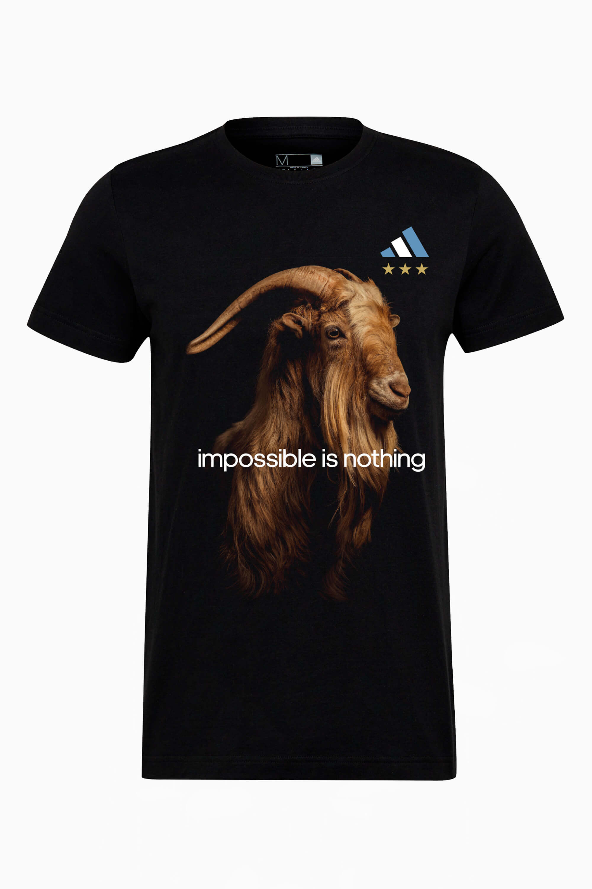 Koszulka adidas Messi Football Goat Graphic Tee Junior - Czarny