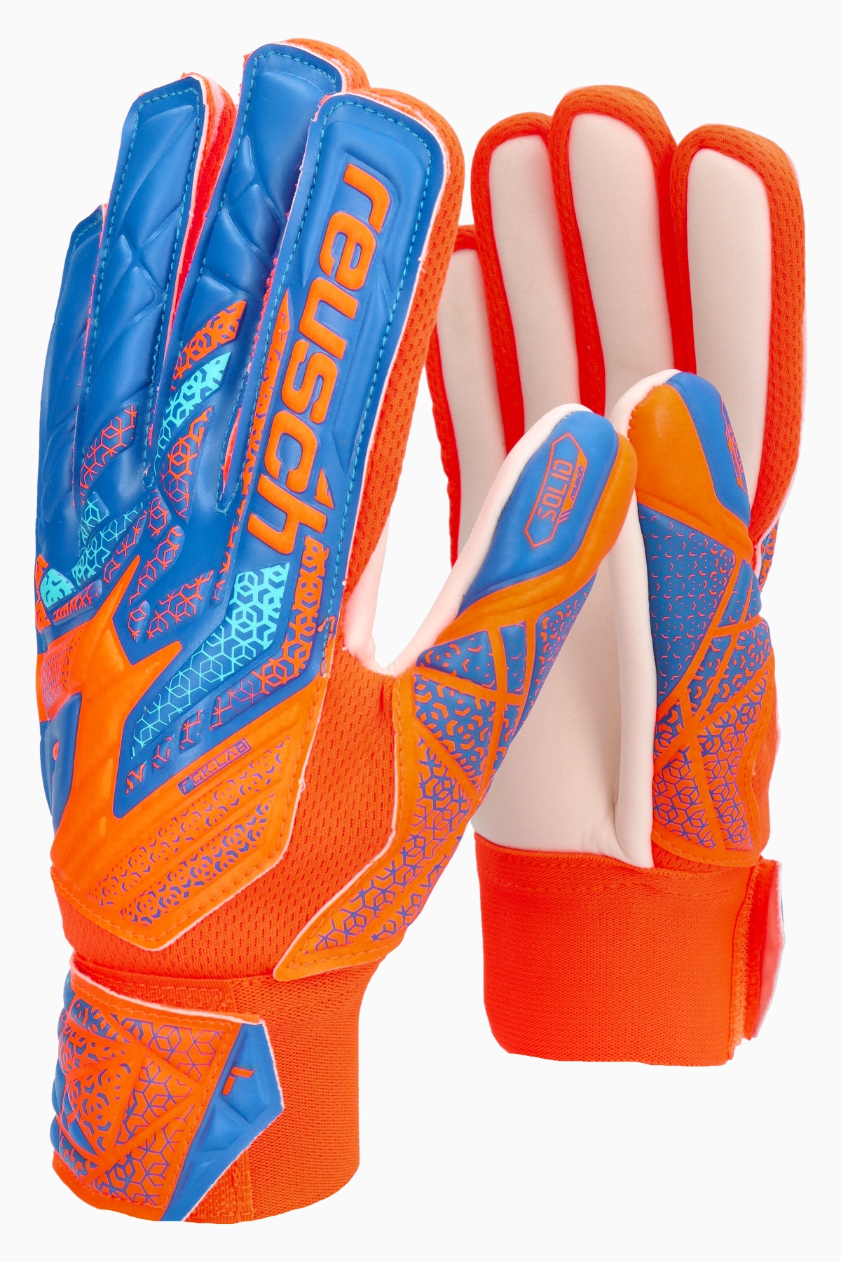 Rękawice Reusch Attrakt Starter Solid Finger Support Junior