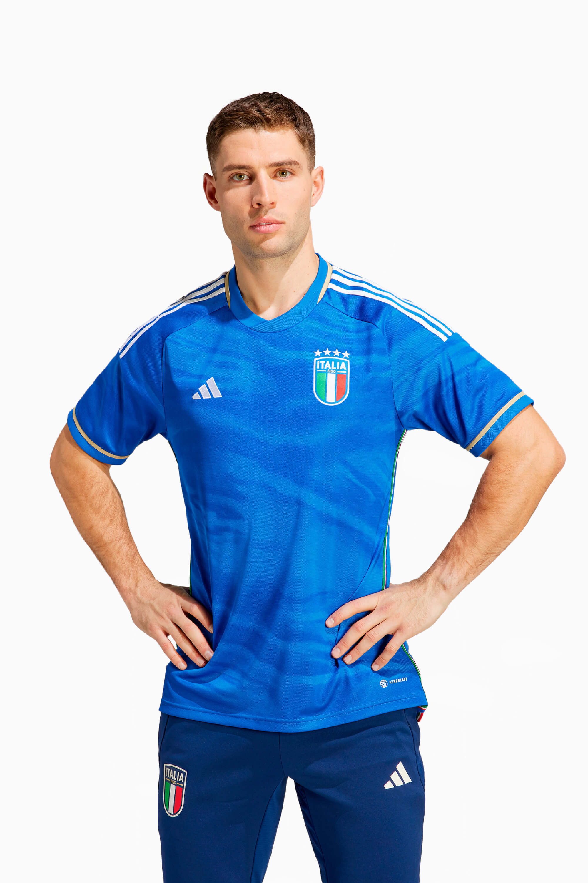 Koszulka Reprezentacji Włoch adidas 2023 Domowa - Niebieski