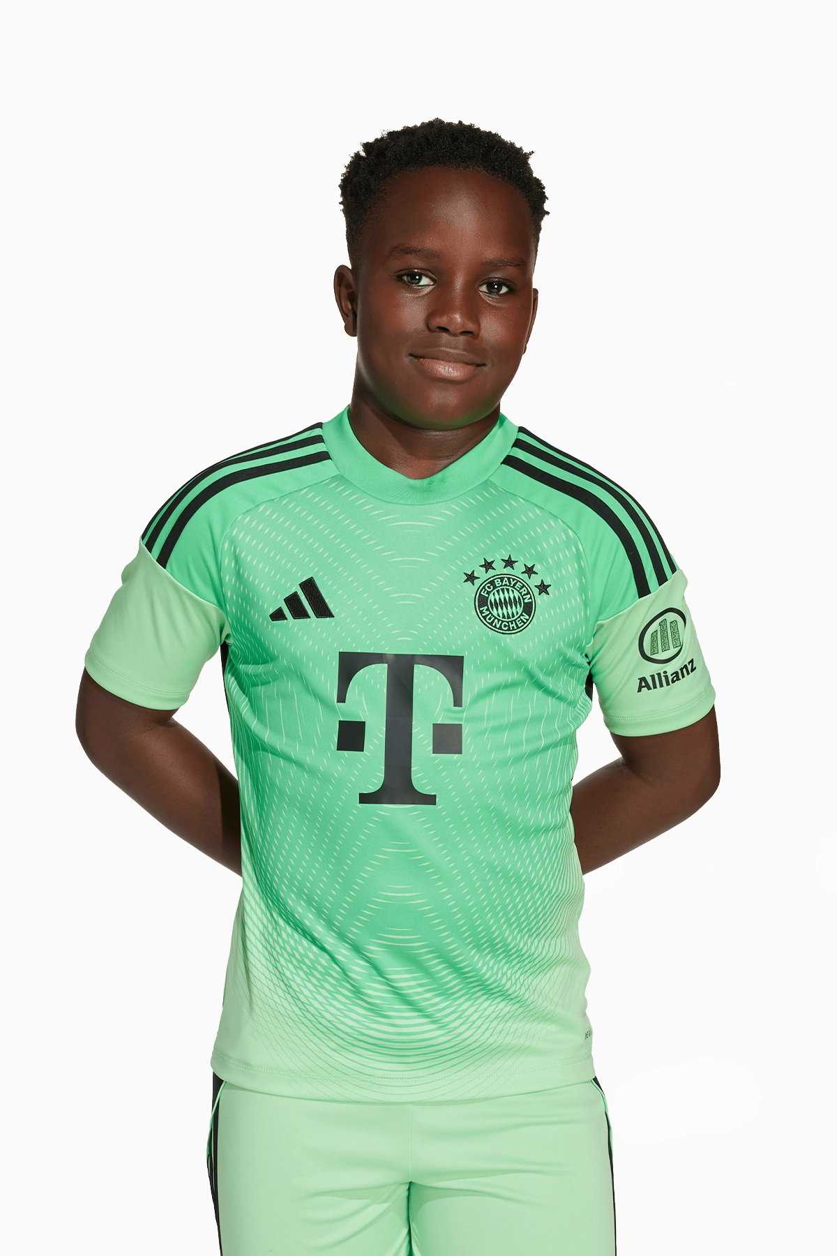 Koszulka adidas FC Bayern 25/26 Goalkeeper Junior - Miętowy