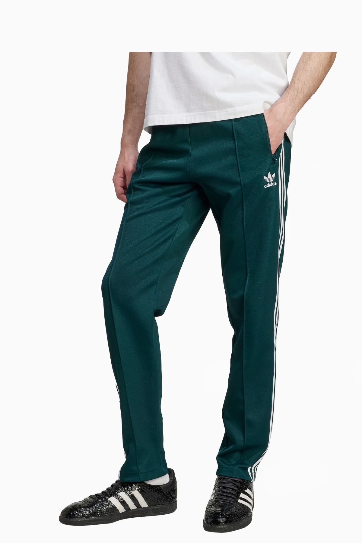 Spodnie adidas Adicolor Classics Beckenbauer - Zielony