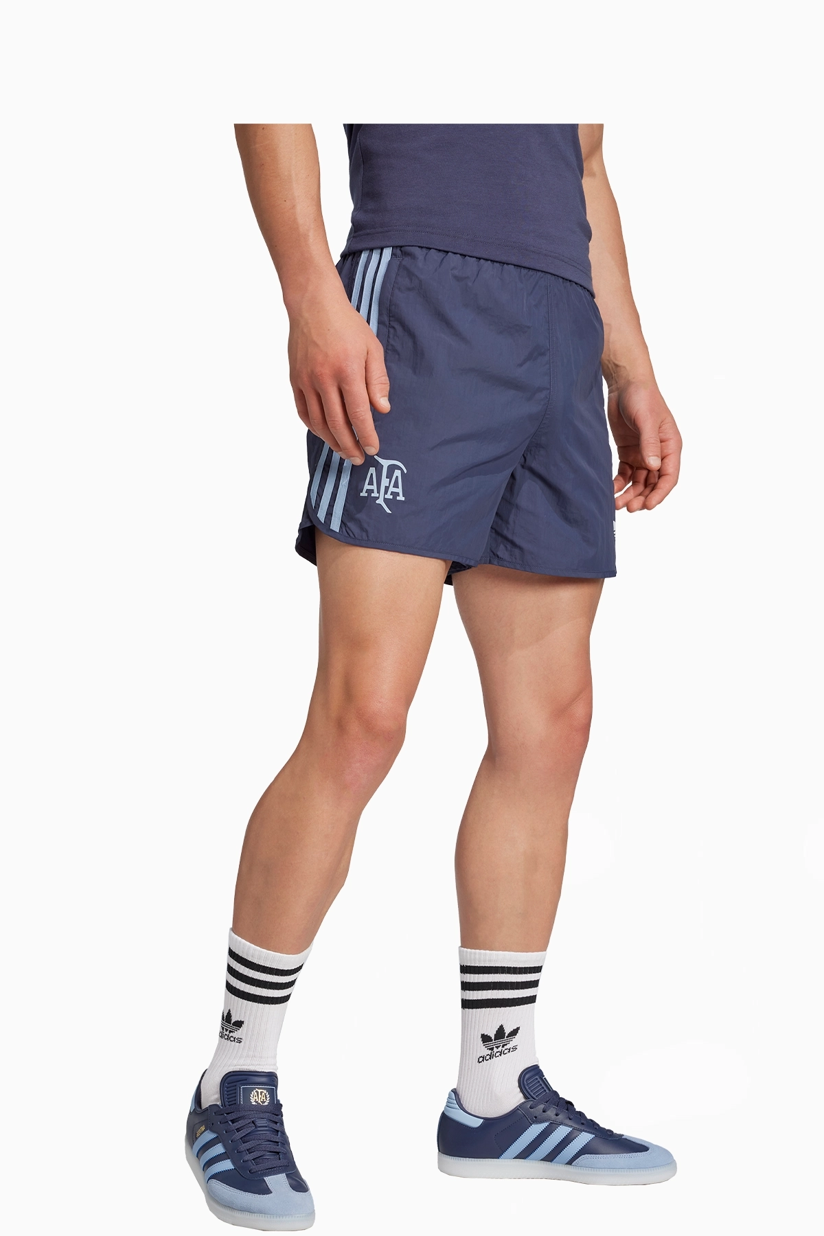 Spodenki Reprezentacji Argentyny adidas Anniversary Downtime - Granatowy