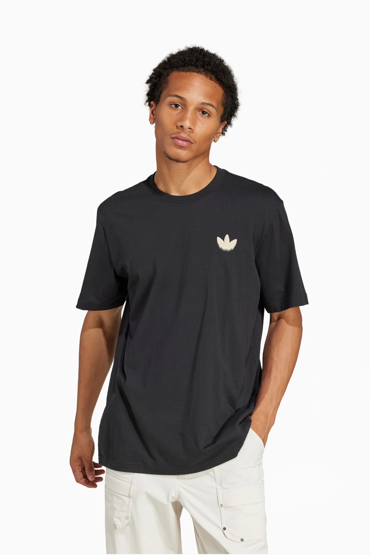 Koszulka adidas Skeleton Back Tee - Czarny