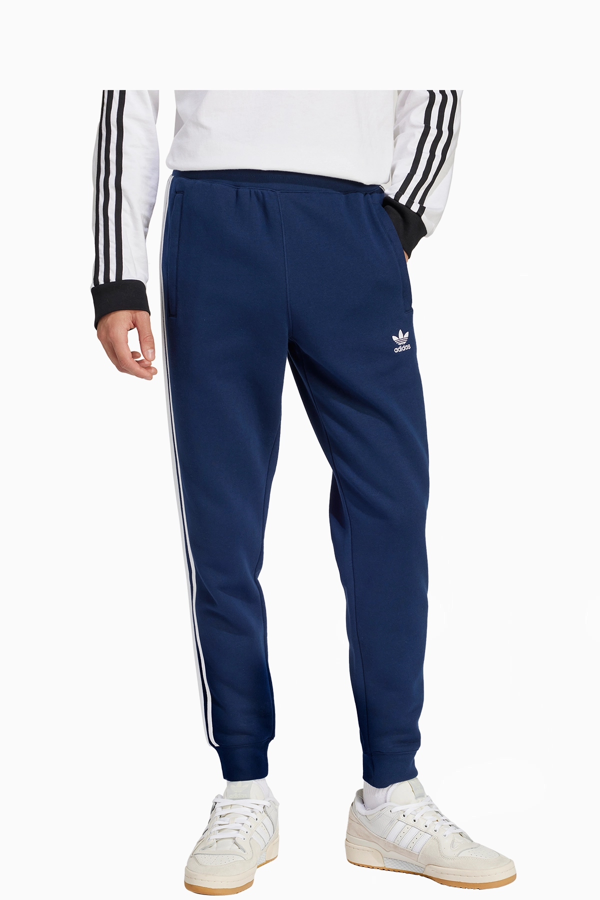 Spodnie adidas Adicolor 3-Stripes - Granatowy